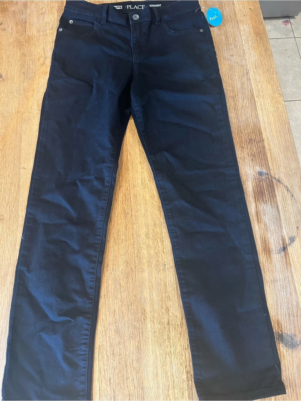 The Children's Place Black Straight Leg Pants
